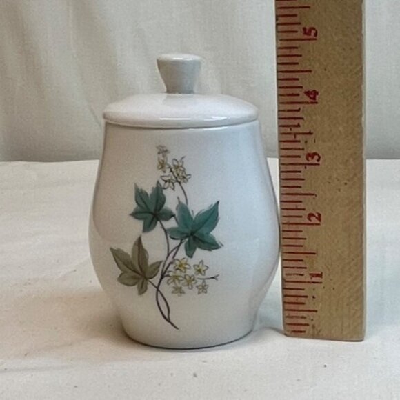 Syracuse Carefree True China Woodbine Covered Sugar & Creamer Set - Picture 9 of 9